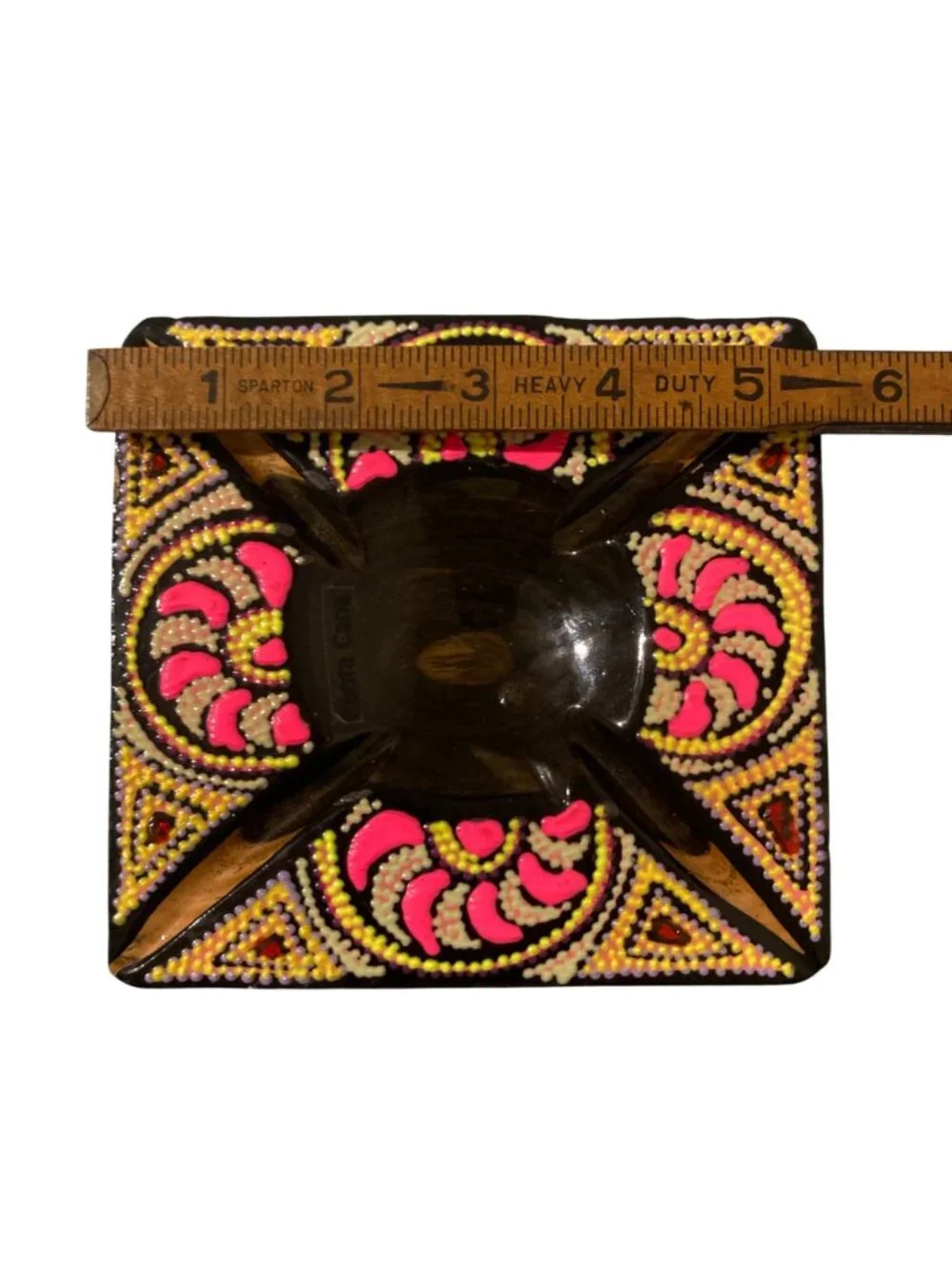 Decorative Groovy Punta Cana Souvenir Ashtray